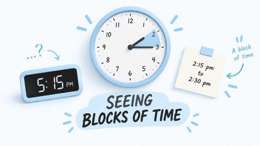 Seeing Blocks Of Time